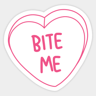 Bite Me v2 Sticker